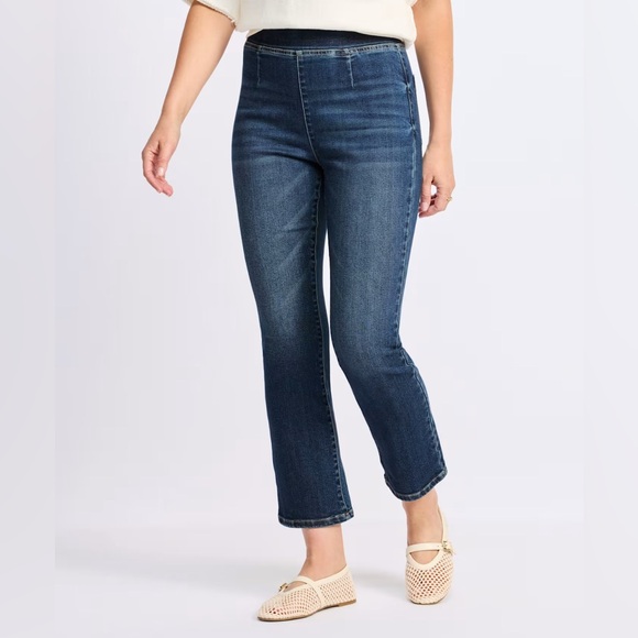 Pull On Bootcut Jean - Indigo - Picture 1 of 5